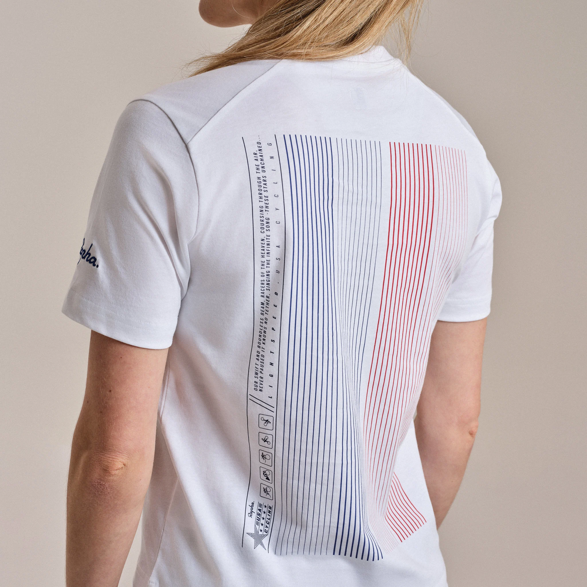 USA Women's Short Sleeve Cotton T-Shirt